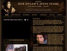 Tablet Screenshot of bobdylanjesus.com